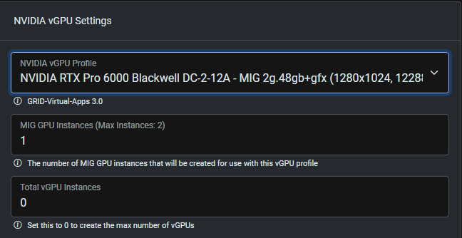 MIG-vGPU - Dark Mode