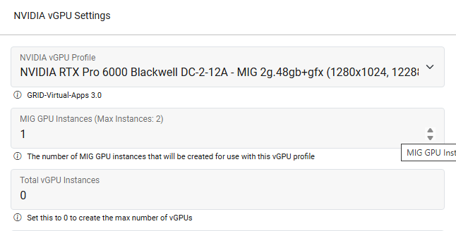 MIG-vGPU- Light Mode